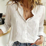 Chemise Ample à Manches Longues