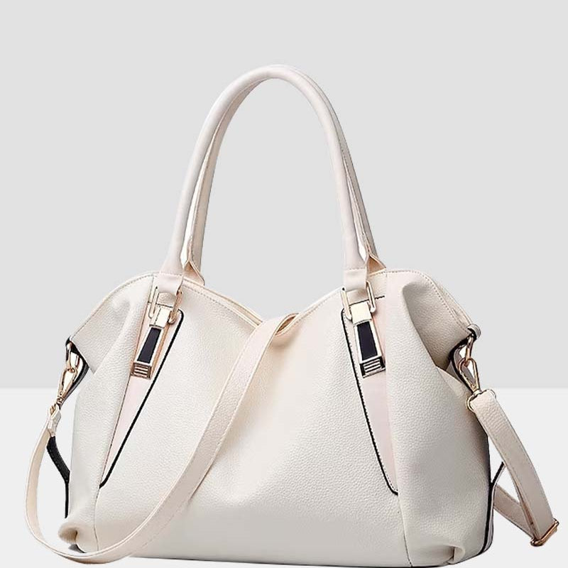 Le sac à main en cuir souple de grande capacité pour femmes