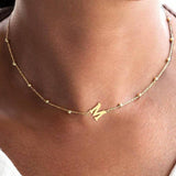 Collier exquis de 26 lettres