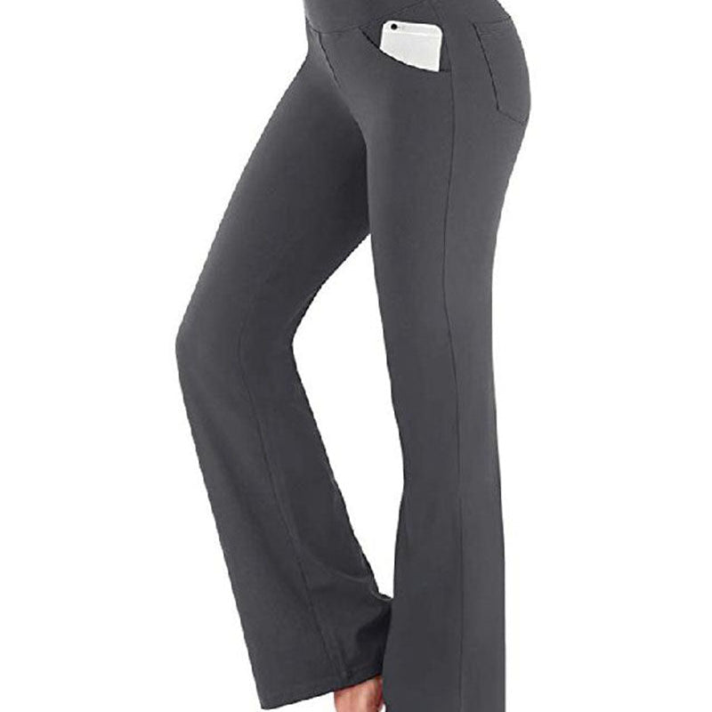 Women's High Waist and Flared Leg Yoga Pants