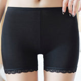 Short de sécurité en dentelle confortable