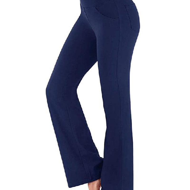 Women's High Waist and Flared Leg Yoga Pants