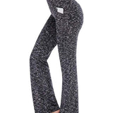 Women's High Waist and Flared Leg Yoga Pants