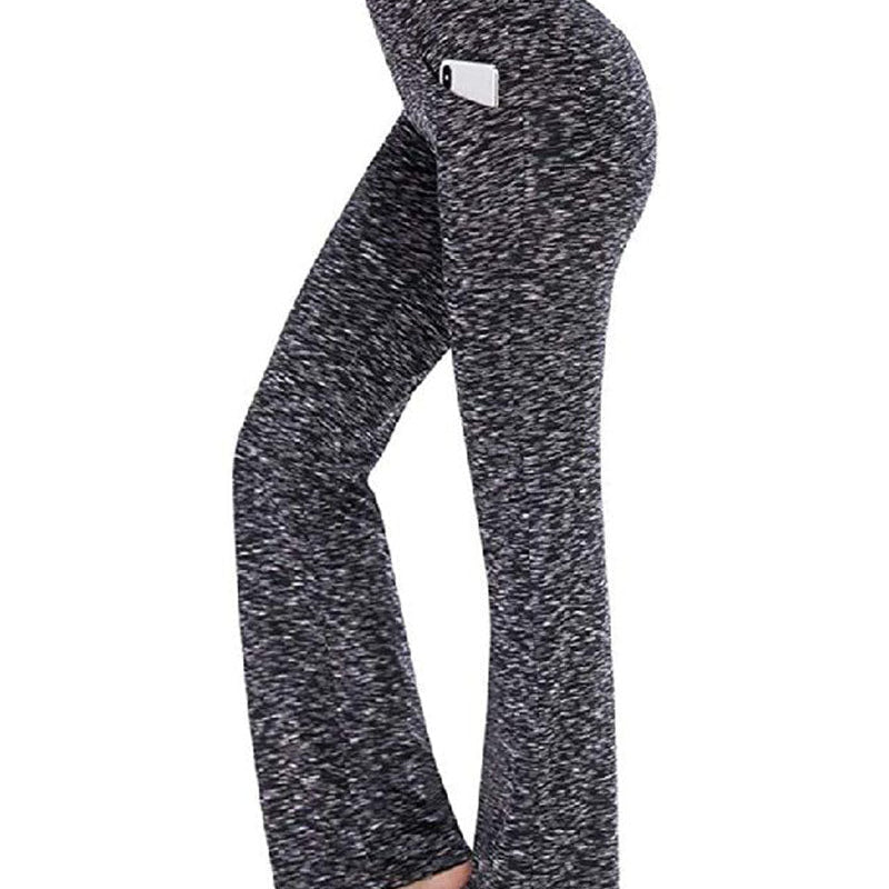 Women's High Waist and Flared Leg Yoga Pants