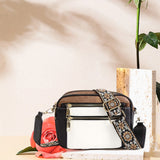 Sac bandoulière zippé multifonctionnel