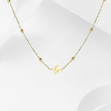 Collier exquis de 26 lettres