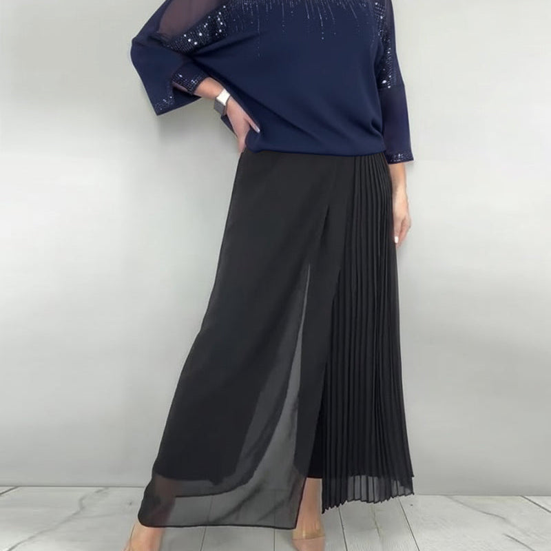 Blouse Maillage Éclaté Loose