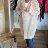 Cardigan de couleur unie
