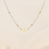 Collier exquis de 26 lettres
