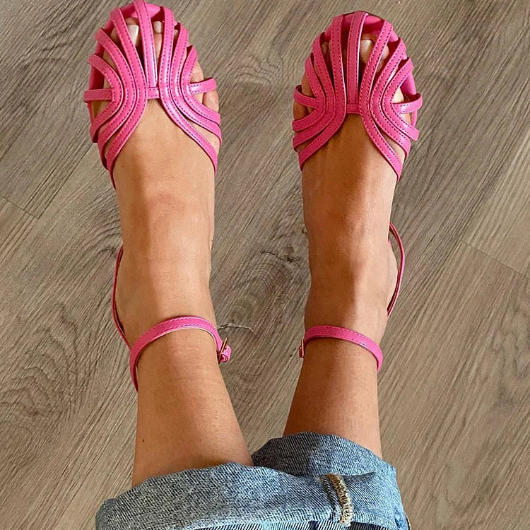 Bijou | Sandales scintillantes avec strass