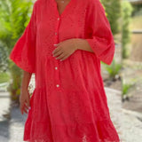 Robe ample évidée