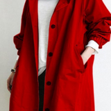 Sanne | Trench-coat Femme Coupe-Vent et Imperméable