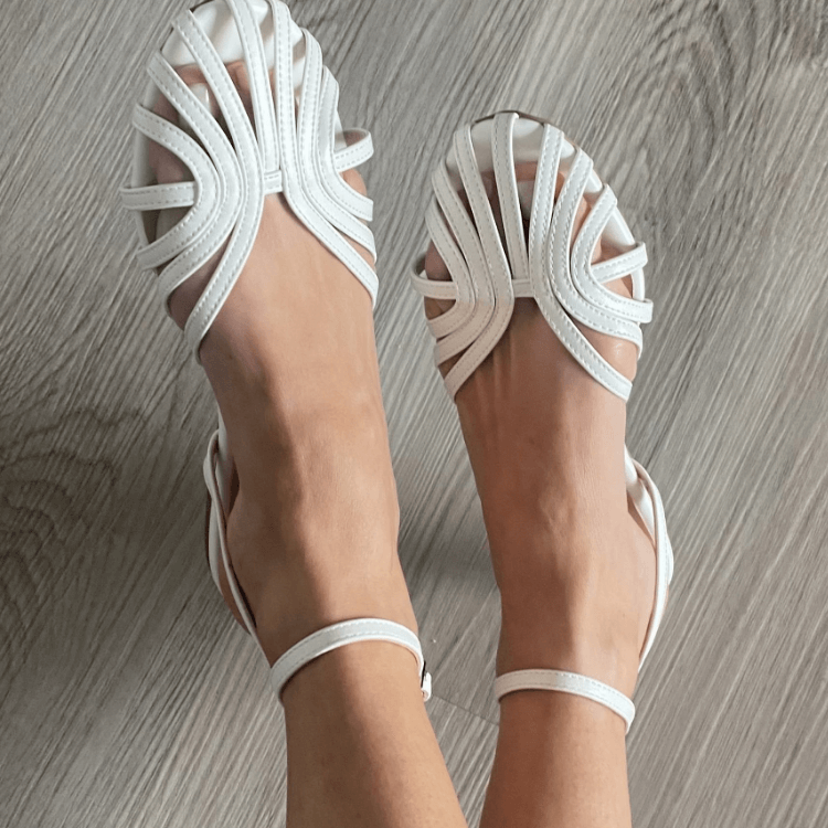 Bijou | Sandales scintillantes avec strass