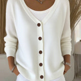 Pull Avec Uni Et Boutonnée Caractéristiques