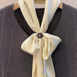 Épingle à foulard Camellia
