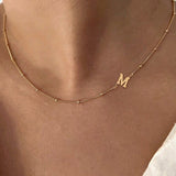 Collier exquis de 26 lettres