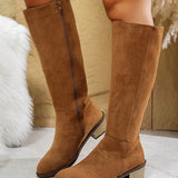 Bottes Hautes À La Mode Pour Femmes