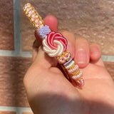 Bracelet avec noeud de fleurs de pêcher