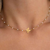 Collier exquis de 26 lettres