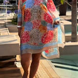 Paréo Imprimé Resort Maillot de Bain