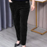 Pantalons Skinny Extensibles Unis