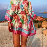 Paréo Imprimé Resort Maillot de Bain
