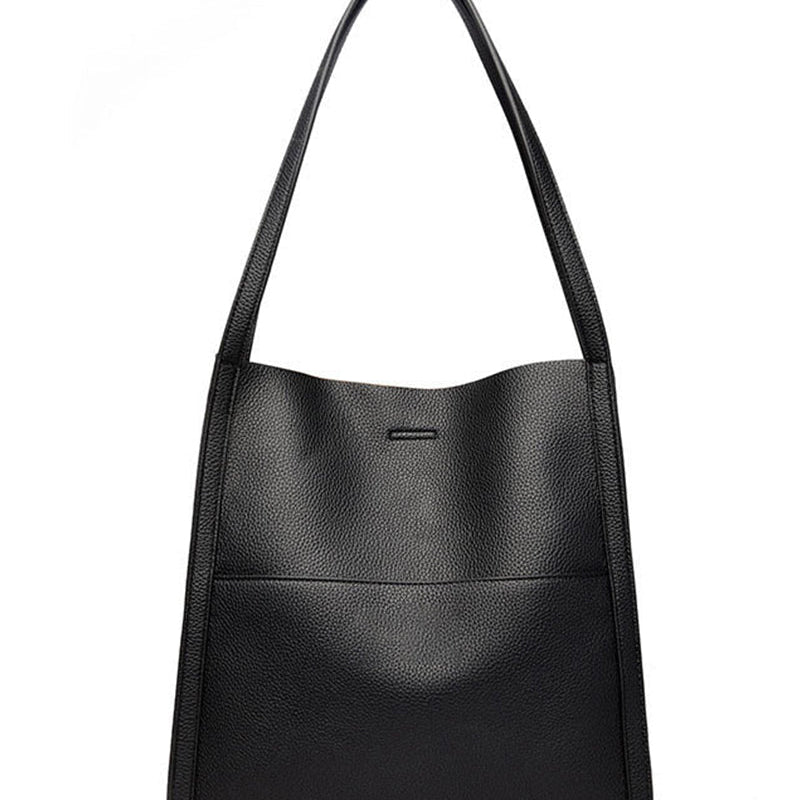 Sac à bandoulière simple de couleur unie