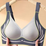 Soutien-gorge push-up sans armatures liftant anti-relâchement