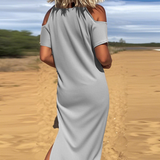 Robe Mode Décontractée Dénudée Slim