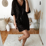 Robe de fête à col