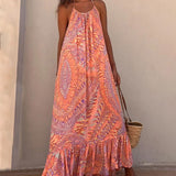 Robe nuisette avec imprimé
