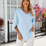 Arlet | Blouse Élégante et Douce à Col en V pour Femme