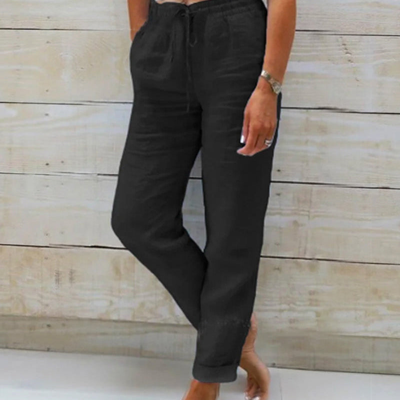 Pantalon Esteralda avec taille élastiqué