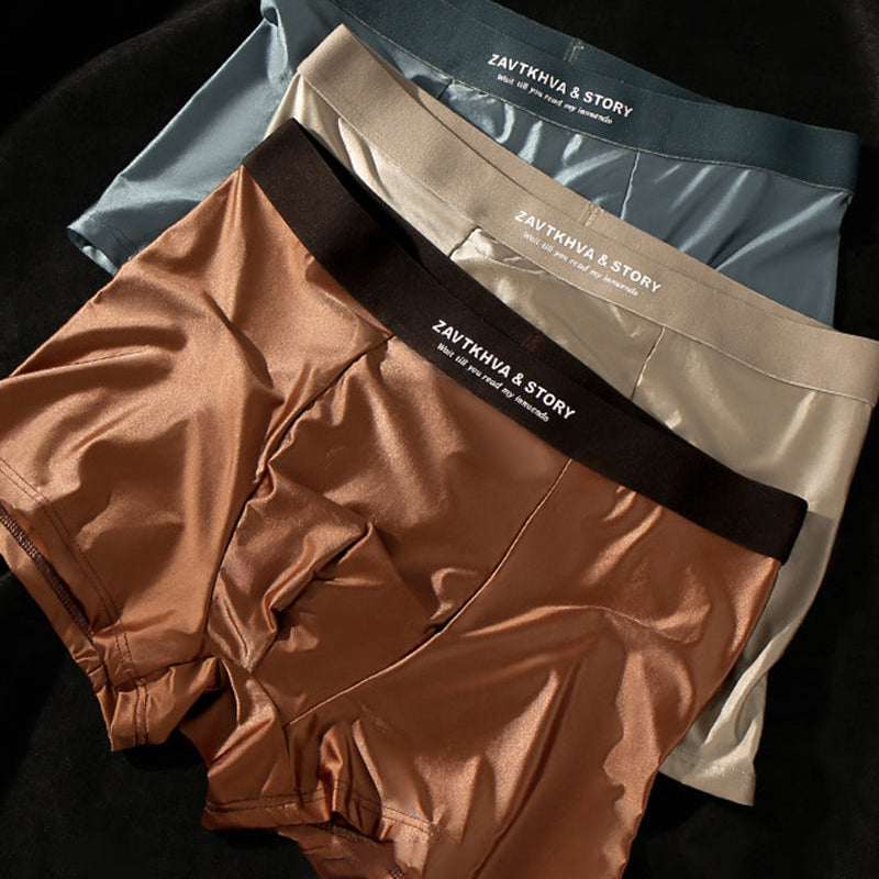Luxe Soie Glacée Boxer Homme