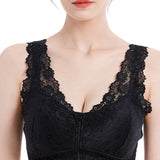 Soutien-gorge Sexy Dentelle Fermeture Éclair Devant