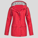 Veste Pour Femmes Avec Caractéristiques Étanche À L'eau Et Au Vent