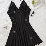 Chemise De Nuit Sexy Jarretelle