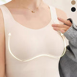 Gilet Thermique Femme avec Soutien-Gorge Intégré