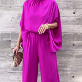 Ensemble de design élégant de couleur unie