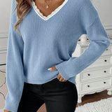 Pull Manches Longues Nœud Dans Le Dos