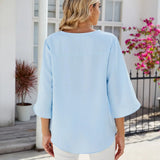 Arlet | Blouse Élégante et Douce à Col en V pour Femme