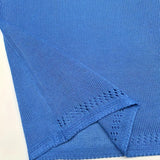 Pull décontracté à manches courtes de couleur unie