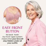 Soutien-Gorge Confortable Et Pratique Avec Bouton Devant