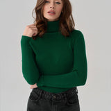 Solene | Pull col roulé classique pour femme