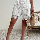 Shorts Mode Crochet Uni