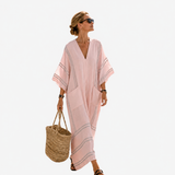 Kaftan Long à Rayures