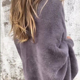 Cardigan décontracté à franges de couleur unie