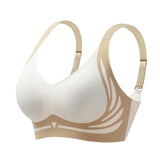 Soutien-gorge push-up sans armatures liftant anti-relâchement