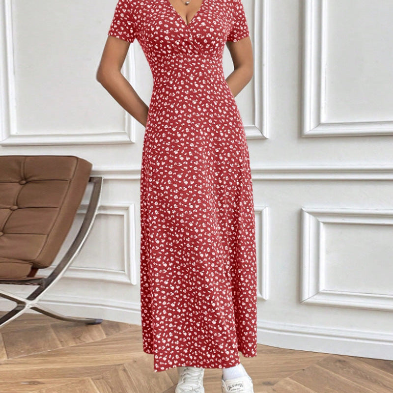 Robe Sexy Élégante Imprimée