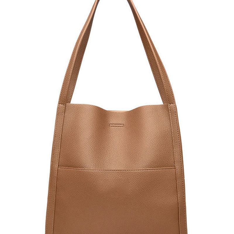 Sac à bandoulière simple de couleur unie